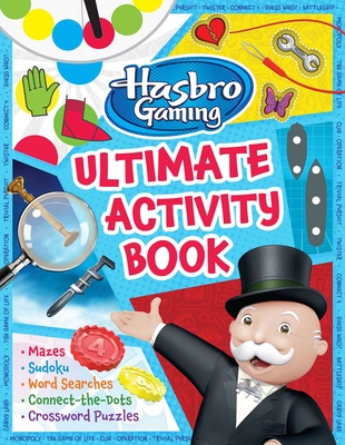 Hasbro Gaming Ultimate Activity Book: (Hasbro Board Games, Kid's Game Books, Kids 8-12, Word Games, Puzzles, Mazes) - Tan, Sheri
