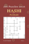 Hashi Puzzles - 200 Puzzles 15x15 vol.5