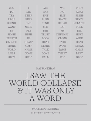 Hassan Khan: I Saw the World Collapse & It Was Only a Word - Khan, Hassan, and Sprengel, Darci (Introduction by), and Reinhardt, Kathleen