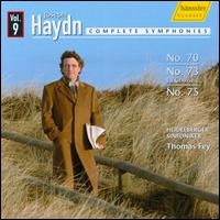 Haydn: Complete Symphonies No. 70, No. 73, No. 75 - Heidelberger Sinfoniker; Thomas Fey (conductor)