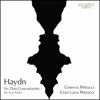 Haydn: Six Duo Concertantes for two flutes - Gian-Luca Petrucci (flute); Ginevra Petrucci (flute)