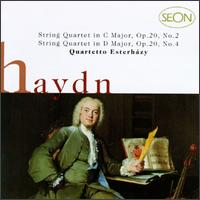 Haydn: String Quartets in C major, Op. 20 No. 2 & D major,Op. 20 No. 4 - Alda Stuurop (baroque violin); Jaap Schrder (baroque violin); Quartetto Esterhazy; Wiel Peeters (baroque viola);...