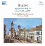 Haydn: Symphonies Nos. 77, 78 and 79