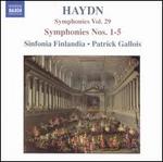Haydn: Symphonies, Vol. 29 - Symphonies Nos. 1-5