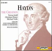 Haydn: The Creation - Christian Elsner (tenor); Michael Volle (baritone); Roland Bader (harpsichord); Teresa Seidl (soprano); Chor der Staatsphilharmonie Krakau (choir, chorus); Orchester der Staatsphilharmonie Krakau; Roland Bader (conductor)