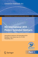 HCI International 2014 - Posters' Extended Abstracts: International Conference, HCI International 2014, Heraklion, Crete, June 22-27, 2014. Proceedings, Part I