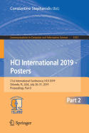 Hci International 2019 - Posters: 21st International Conference, Hcii 2019, Orlando, Fl, Usa, July 26-31, 2019, Proceedings, Part II