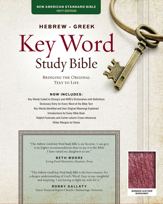 Hebrew-Greek Key Word Study Bible-NASB: Key Insights Into God's Word - Zodhiates, Spiros, Dr. (Editor), and Baker, Warren Patrick, Dr. (Editor)