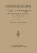 Hegels Staatsidee