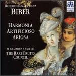 Heinrich Ignaz Franz Biber: Harmonia Artificioso - Ariosa - Balzs Mt (cello); Lorenz Duftschmid (viola da gamba); Lorenz Duftschmid (violone); Manfredo Kraemer (viola d'amore);...