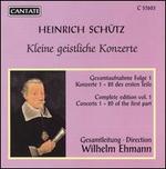 Heinrich Schtz: Kleine geistliche Konzerte - Adele Stolte (soprano); Arno Schonstedt (harpsichord); Arno Schonstedt (organ); Emmy Lisken (alto);...