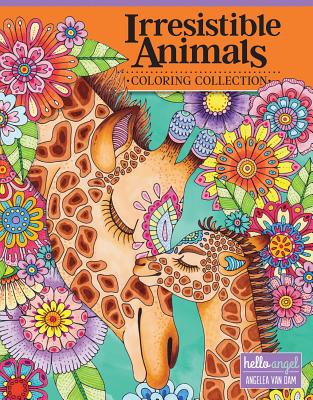 Hello Angel Irresistible Animals Coloring Collection - Van Dam, Angelea