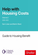 Help With Housings Costs: Volume 2: Guide to Housing Benefit, 2020-21