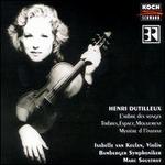 Henri Dutilleux: L'abre des songes; Timbres, Espace, Mouvement; Mystre de l'instant - Isabelle van Keulen (violin); Bamberger Symphoniker; Marc Soustrot (conductor)