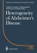 Heterogeneity of Alzheimer's disease