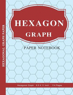Hexagon Graph Paper Notebook: Organic Chemistry Notebook Hexagon 8.5 X 11 - Graph Paper Notebook 150 Pages