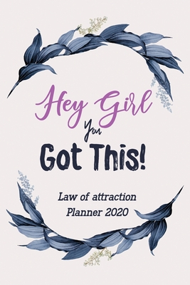 Hey Girl You Got This!: LOA Manifesting Techniques, Set Intents, Log Affirmations and Gratitude, 5 Minute Planner for Manifestation and Gratitude Journalling, Cute African American Women Queen Gift Idea Law of Attraction - Studio, Rns Planner