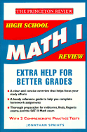 High School Math I Review - Spaihts, Jonathan, and Princeton Review