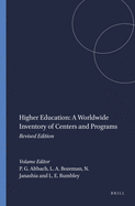 Higher Education: A Worldwide Inventory of Centers and Programs: Revised Edition