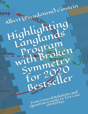 Highlighting Langlands Program with Broken Symmetry for 2020 Bestseller: From General Relativity and Quantum Gravity to Test Case 00402837 - Ting, John, and Einstein, Albert (Pseudonym)