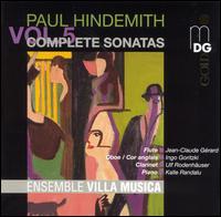Hindemith: Complete Sonatas, Vol. 5 - Ensemble Villa Musica; Ingo Goritzki (horn); Ingo Goritzki (oboe); Jean-Claude Grard (flute); Kalle Randalu (piano);...