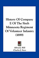 History Of Company E Of The Sixth Minnesota Regiment Of Volunteer Infantry (1899)