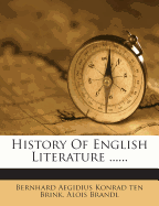 History of English Literature ......