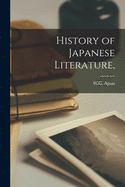 History of Japanese Literature,