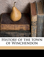 History of the Town of Winchendon