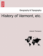 History of Vermont, Etc.