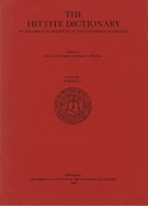 Hittite Dictionary of the Oriental Institute of the University of Chicago Volume S, Fascicle 1 (Sa- To Saptamenzu)