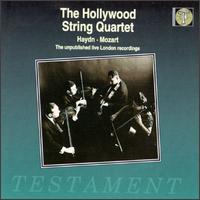 Hollywood String Quartet: The Unpublished Live London Recordings - Alvin Dinkin (viola); Eleanor Aller (cello); Felix Slatkin (violin); Hollywood String Quartet; Paul Shure (violin)