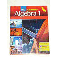 Holt Algebra 1: Student Edition Algebra 1 2008