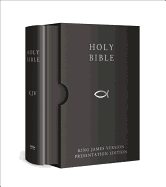 HOLY BIBLE: King James Version (KJV) Black Presentation Edition