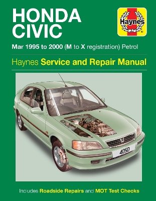 Honda Civic Petrol (Mar 95 - 00) Haynes Repair Manual: 95-00 - Haynes Publishing