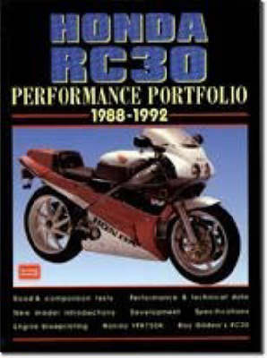 Honda Rc30 Performance Portfolio 1988-1992 - Clarke, R M