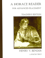 Horace Reader for Advanced Placement: Teacher's Edition