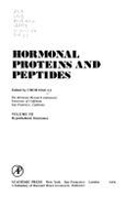 Hormonal Proteins and Peptides - Li Choh-Hao (Editor)