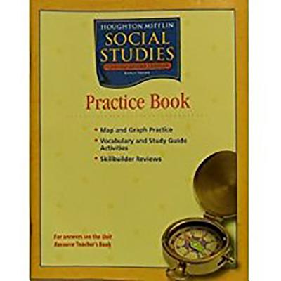 Houghton Mifflin Social Studies: Practice Book Level 5 Us History - Houghton Mifflin Company (Prepared for publication by)