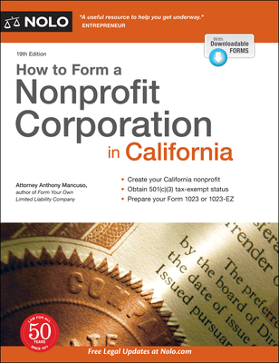 How to Form a Nonprofit Corporation in California - Mancuso, Anthony