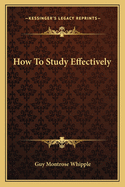 How To Study Effectively