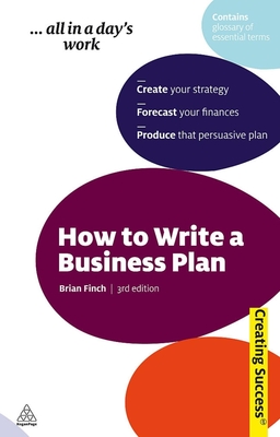 How to Write a Business Plan - Finch, Brian