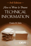 How to Write & Present Technical Information