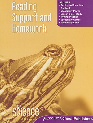 HSP Science Reading Support and Homework by Harcourt School Publishers