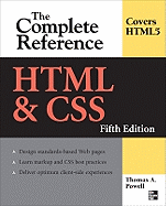 HTML & CSS: The Complete Reference, Fifth Edition