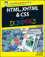 HTML, XHTML & CSS for Dummies - Tittel, Ed, and Noble, Jeff