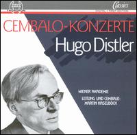 Hugo Distler: Cembalo-Konzerte - Martin Haselbck (cembalo); Orchester Wiener Akademie