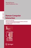 Human-Computer Interaction: Thematic Area, HCI 2023, Held as Part of the 25th HCI International Conference, HCII 2023, Copenhagen, Denmark, July 23-28, 2023, Proceedings, Part I