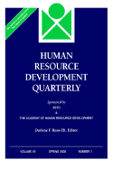 Human Resource Development Quarterly, Number 1, Spring 2005