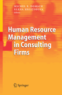 Human Resource Management in Consulting Firms